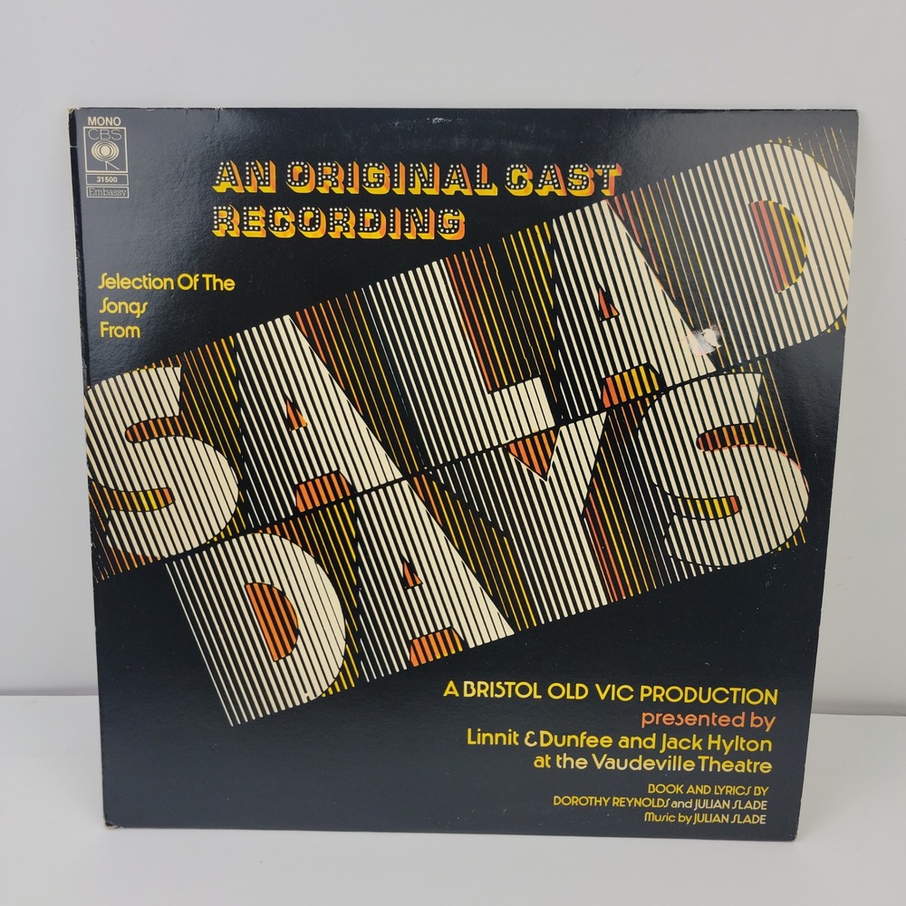 Salad Days Original Cast Recording Vinyl LP CBS Embassy 31500 Mono Show Tunes